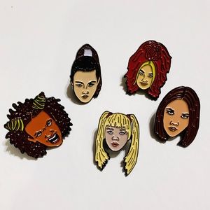 Spice Girls Enamel Pins